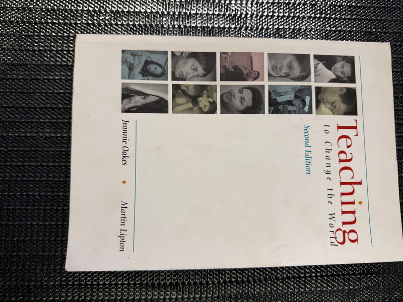 Cover of Teaching to Change the World, 2nd Edition