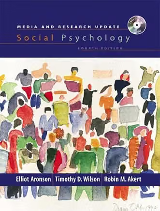 Cover of Social Psychology, Fourth Edition