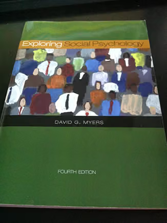 Cover of Exploring Social Psychology, Fourth Edition